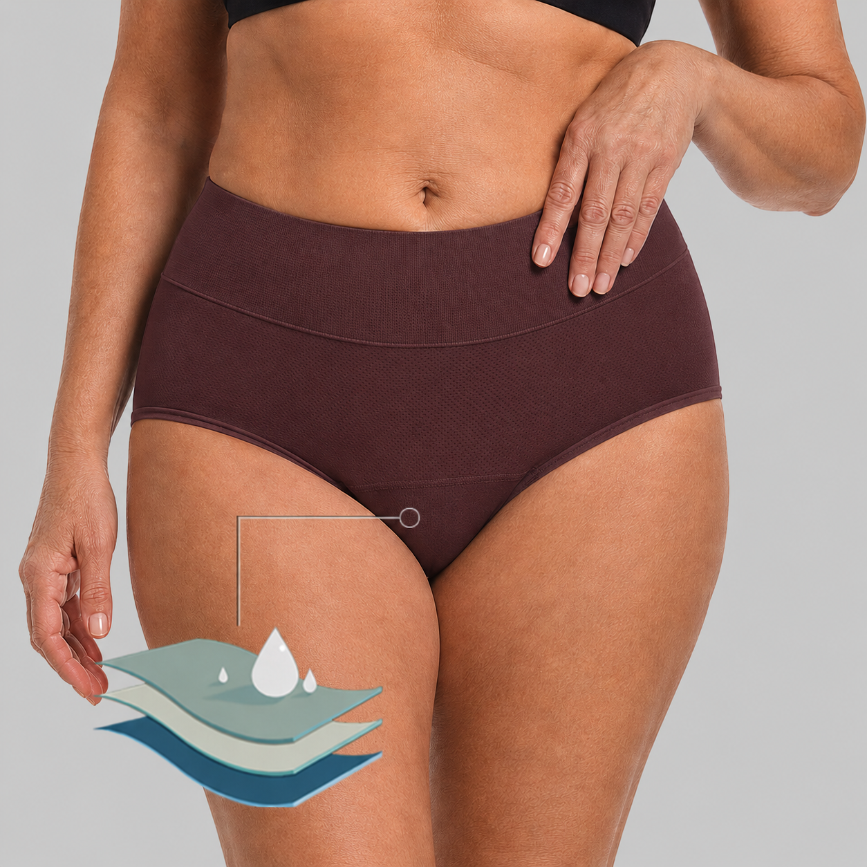 Confort Max Absorbant™ - Lenjerie discretă pentru scurgeri urinare și protecție în perioada menstruală 💙